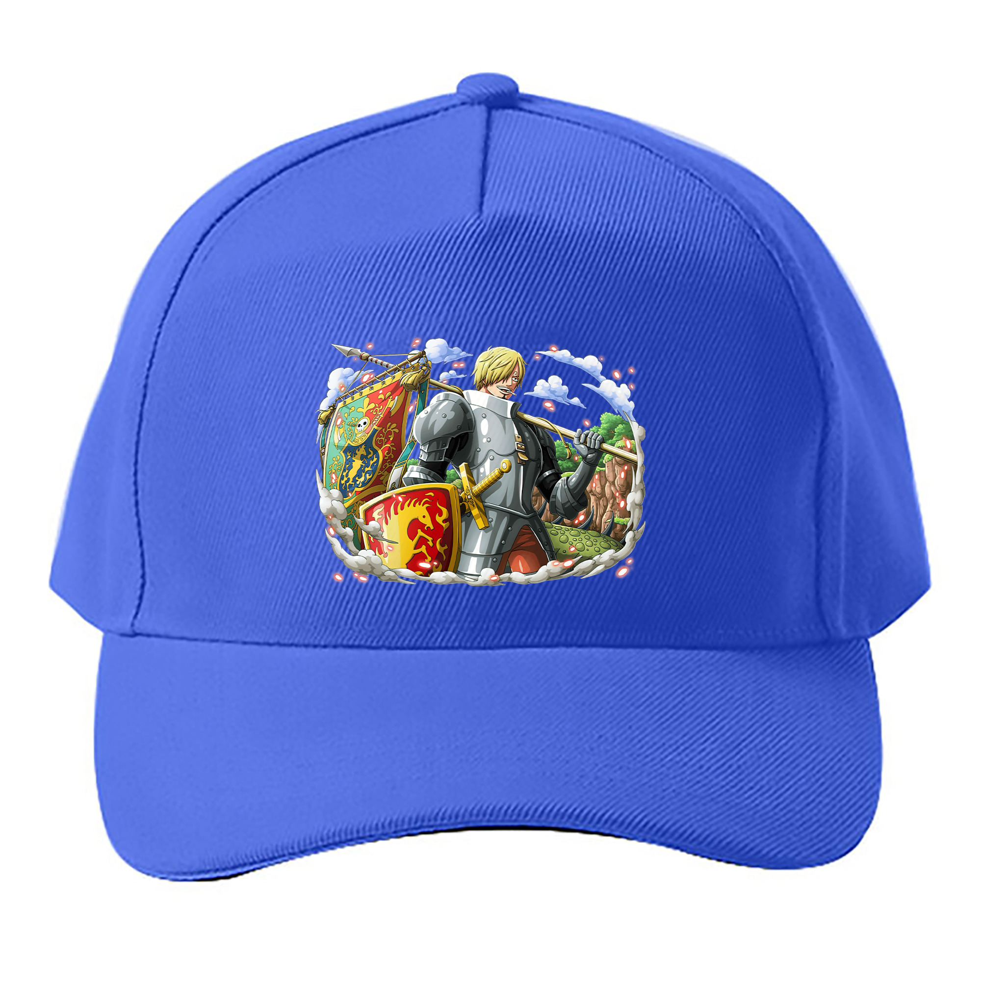 （画像用） ワンピース サンジ ONE PIECE Sanji ベースボールキャップ 綿100％ 男女兼用 帽子 スポーツ